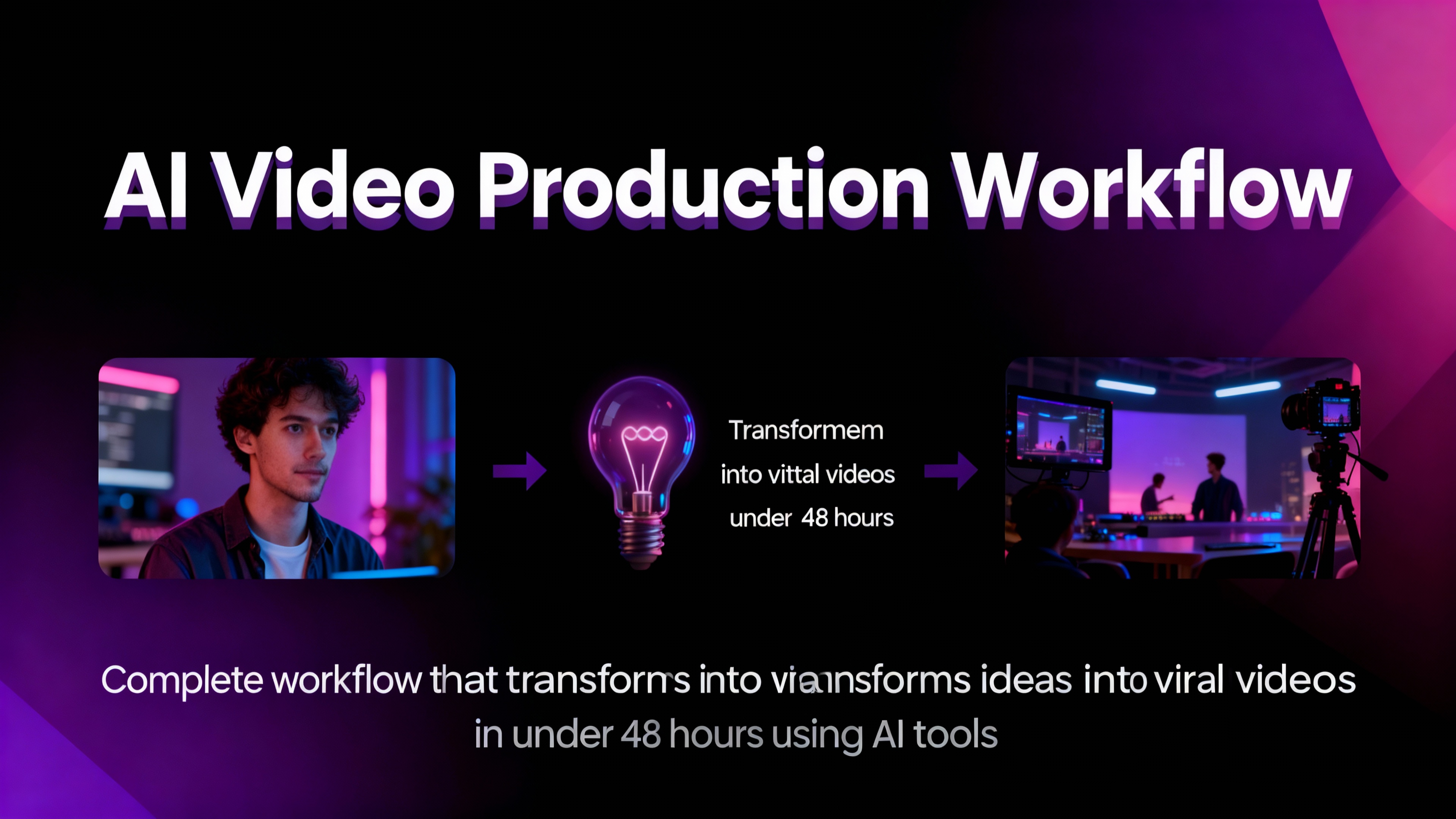 From Idea to Viral: The Complete AI Video Production Workflow